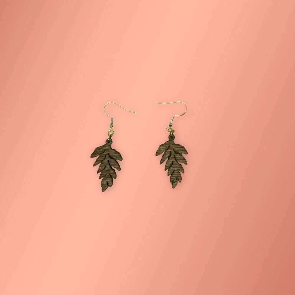 Dangling Fall Leaves